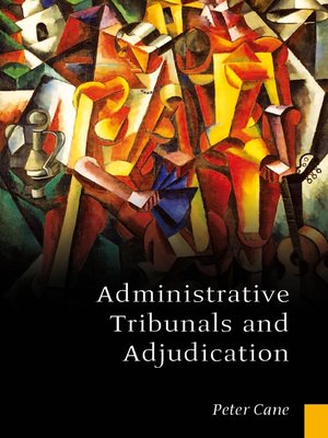 cover image of Administrative Tribunals and Adjudication